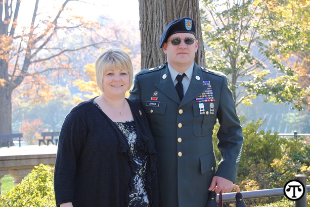  Staff Sgt. Sean Johnson and his wife Melissa are helping create a veteran’s community center.