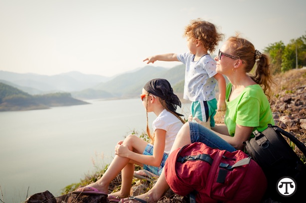 An all-natural insect repellent can help your family stay safe from bug bites when playing outside.