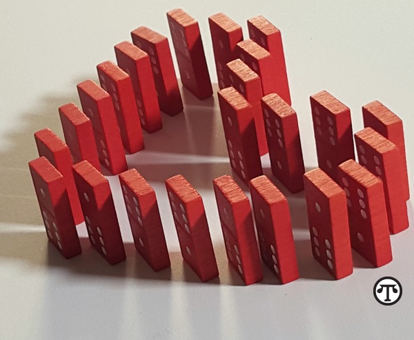 Just as dominoes can fall one after another, high blood pressure can lead to other problems, if you don’t take care. 