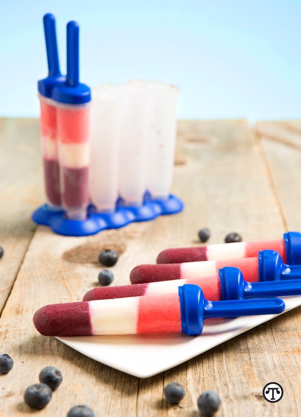 Positive memories of family activities and healthful foods such as blueberries, as in these Red, White and Blueberry Popsicles, can set kids on a positive path toward good choices that last a lifetime.