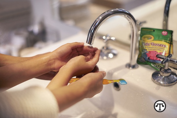 Learning good oral care habits at a young age sets the stage for a long-term healthy lifestyle. 