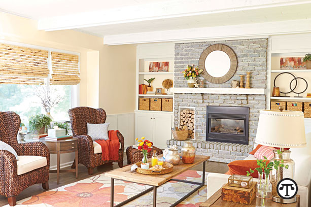 Deck the halls, walls, floors and bath for the holidays to help your houseguests to comfort and joy.