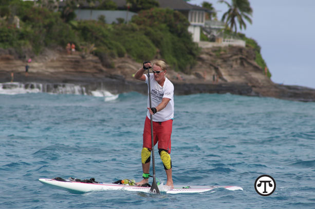 With prescription drug prices so uncertain these days, many people are relieved, in more ways than one, to find an effective over-the-counter pain reliever, says Dr. Bob Arnot, seen here, practicing his champion paddleboarding.