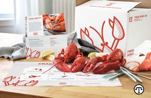 A great gift for just about anyone—including yourself—looking for a fun experience can be a lobster dinner in a box, complete with everything from picks to placemats and a step-by-step cooking and eating guide to help you get cracking.