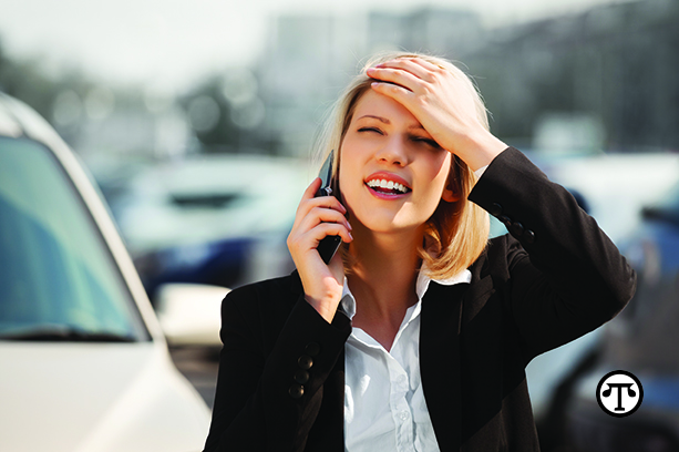 Buying a used car with a lien on it can keep you from registering the vehicle until the debt (that's not even yours) is paid or otherwise resolved.