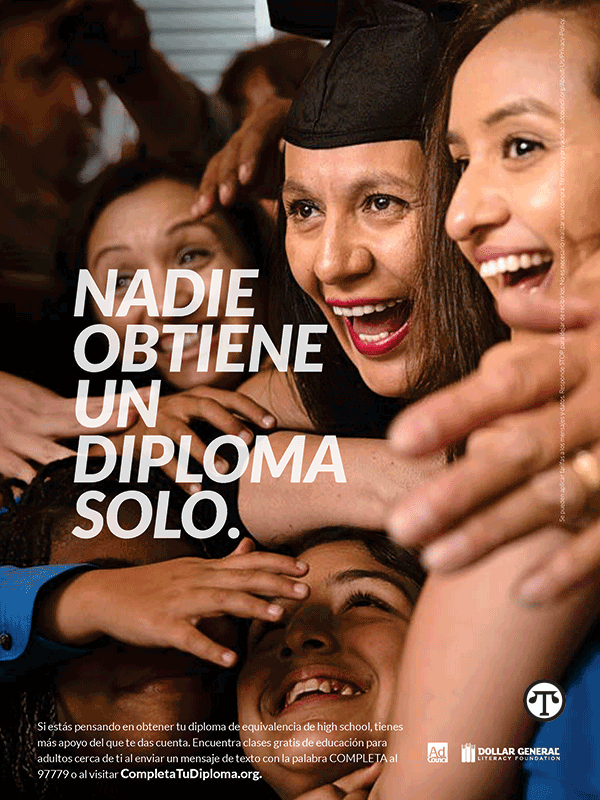 Adultos que están pensando en graduarse de la escuela secundaria, pueden obtener apoyo en lugares sorprendientes.