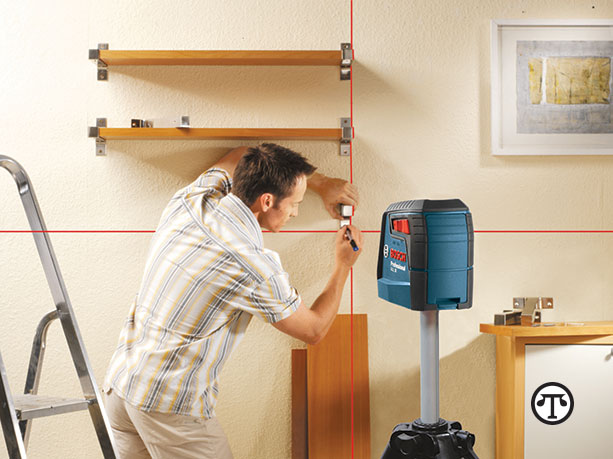 A laser level can be a bright idea for just about any home improvement project.