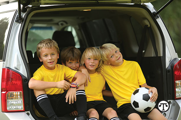 Carpooling can save time, money and the environment—and make getting to school more fun.