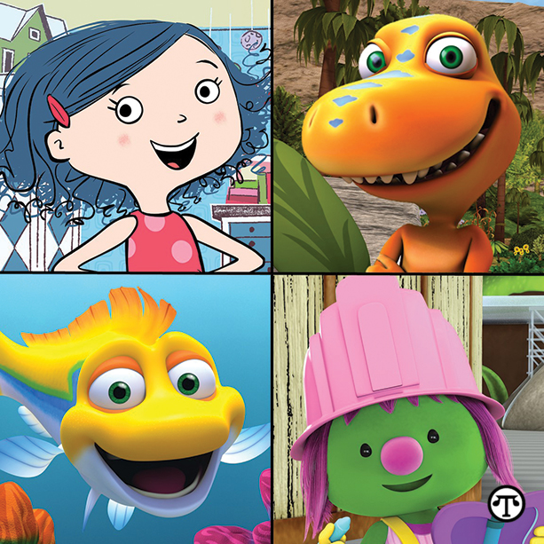 Jim Henson's Family Hub is the home to some of television's favorite preschool stars. © Henson.