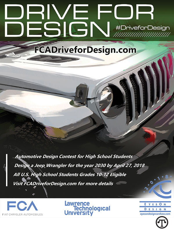 A high school student today could win prizes for designing the car of tomorrow.