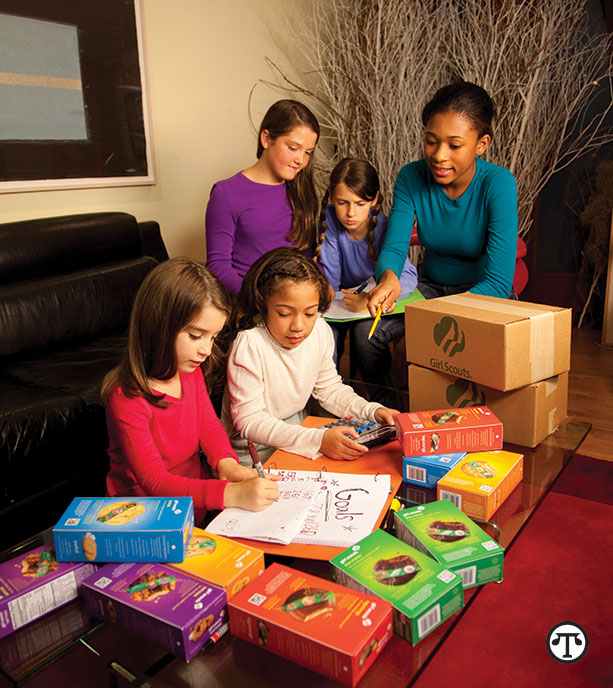 Girls have the power to become the next generation of female leaders. Developing their entrepreneurial skills through the Girl Scout Cookie Program can help.