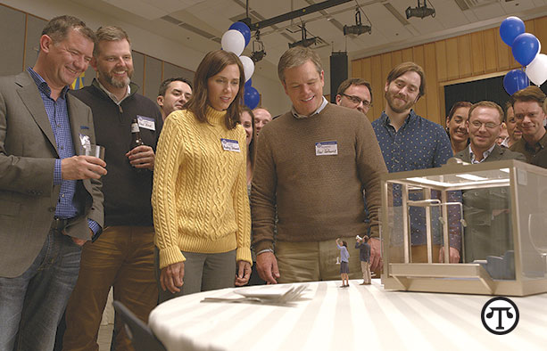 In “Downsizing,” a couple finds a way to escape their average lives and live in luxury; but will it bring them happiness?