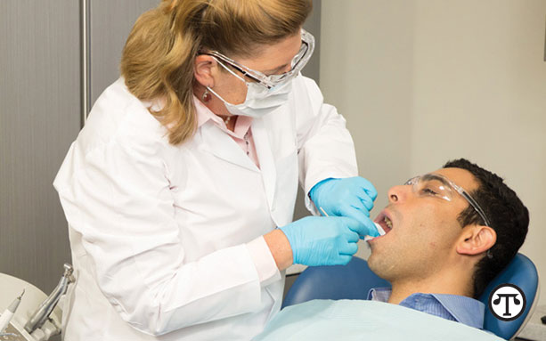 Your dentist may be the first to spot serious medical problems, such as cancer, while they're easiest to treat.