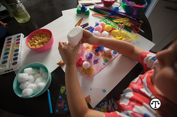 Enhance your children’s creativity by encouraging them to try new things.