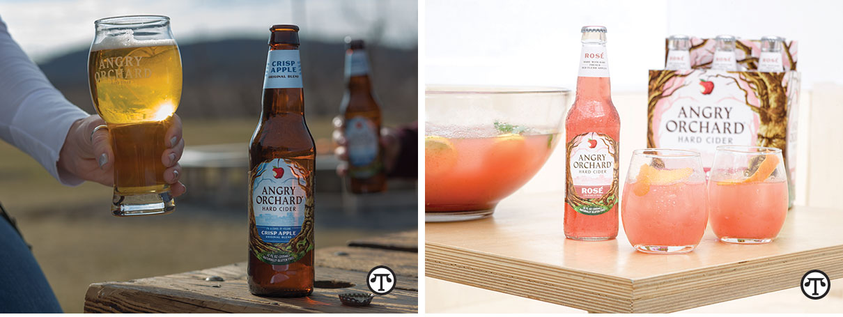 Enhance any outdoor drinking and grilling celebration by pairing Angry Orchard hard cider with delicious food and enjoying the natural flavors outside with friends.